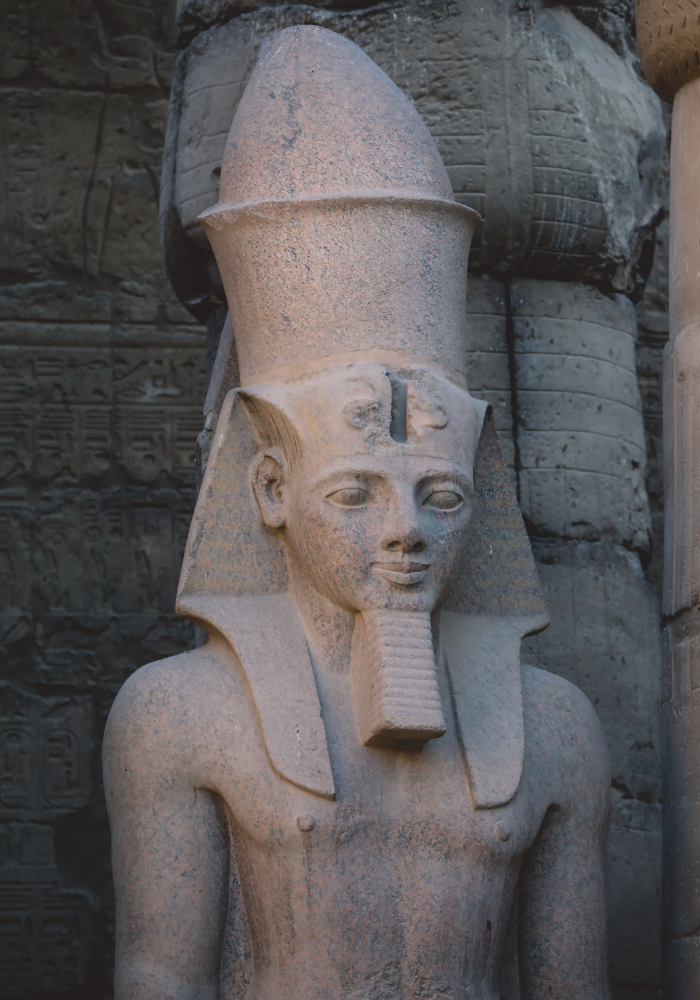estatua del templo de Luxor
