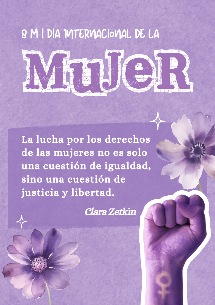 cartel 8M Día de la Mujer