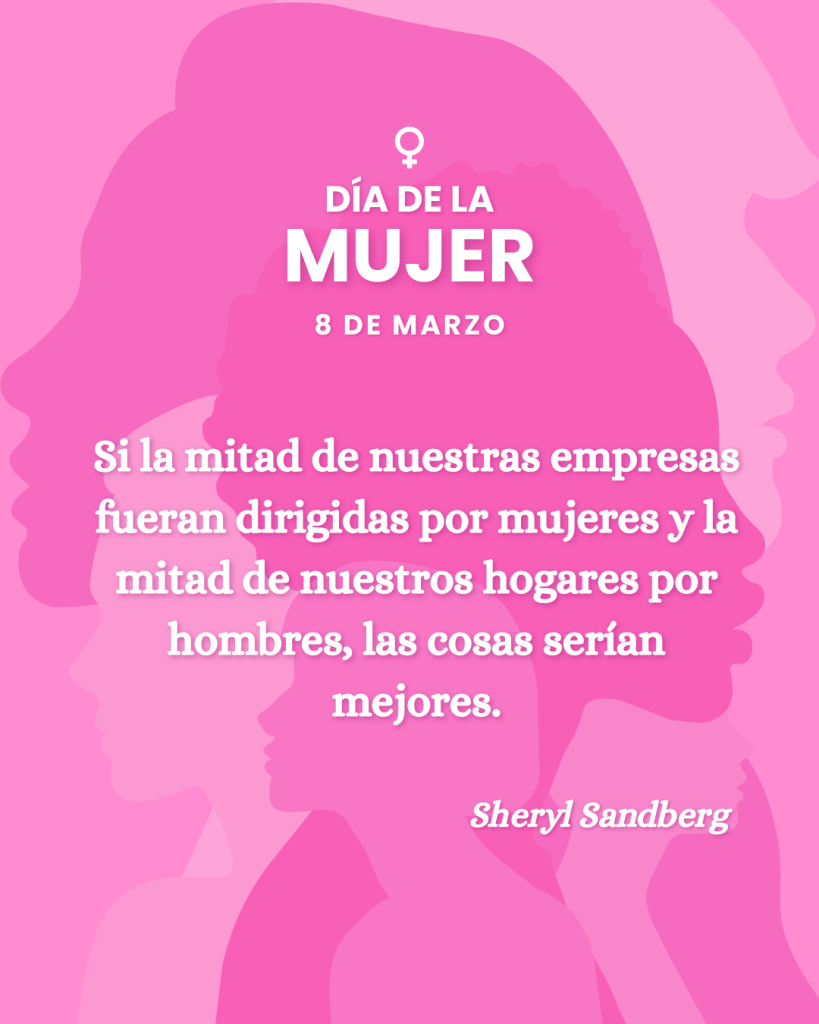 cartel frases del día de la mujer