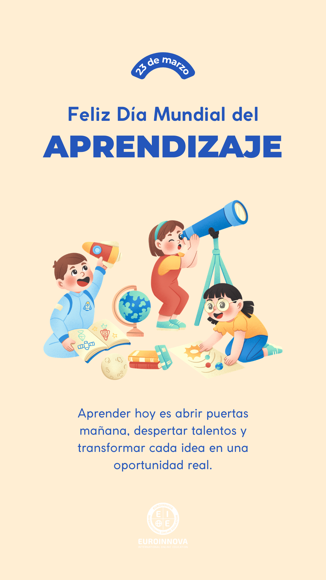 Día Mundial del Aprendizaje cartel