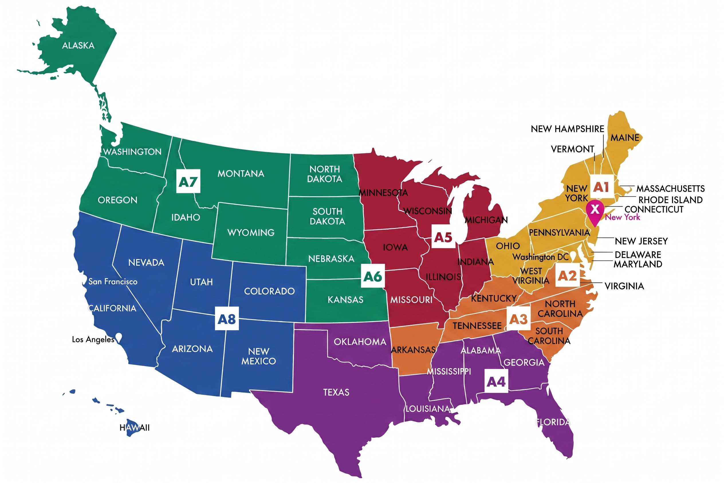 Año escolar en Estados Unidos por Estado