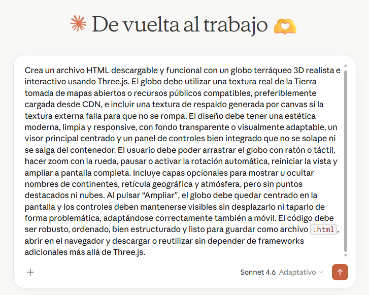 claude bola del mundo interactiva