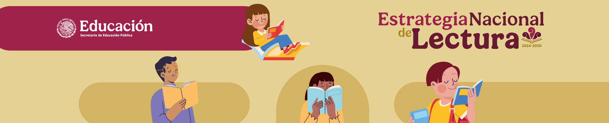 Estrategia Nacional de Lectura banner