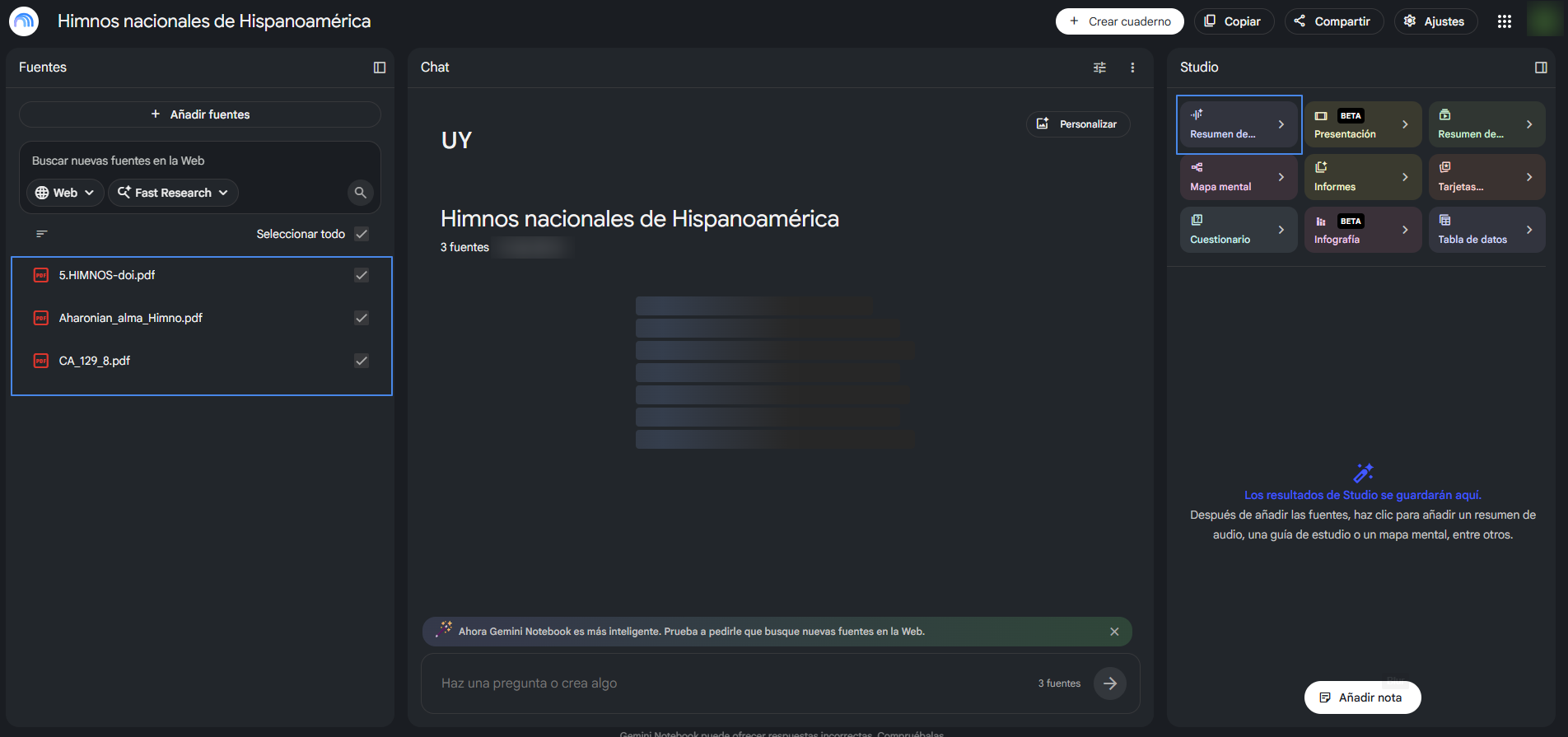 cómo usar Gemini Notebook para pódcast