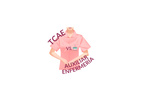 diferencias entre TCAE y auxiliar de enfermería