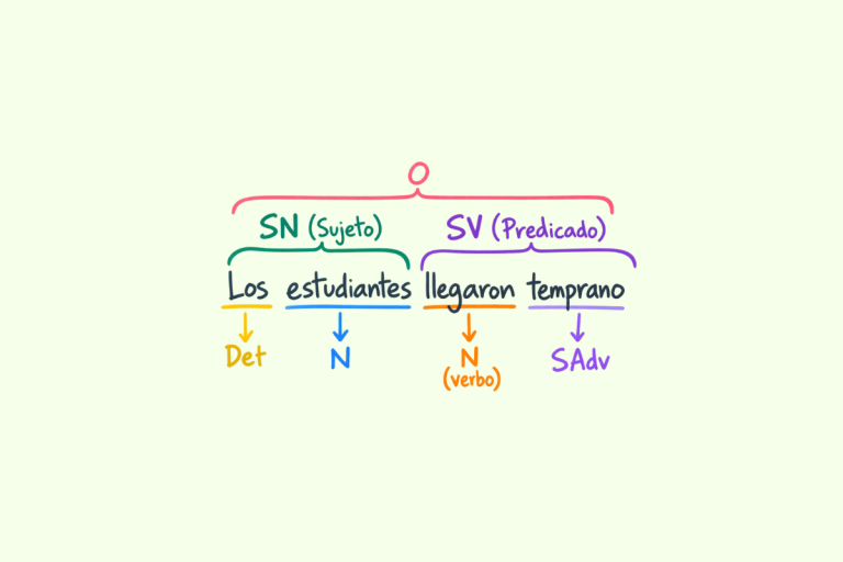 Ejercicios de sintagmas con soluciones