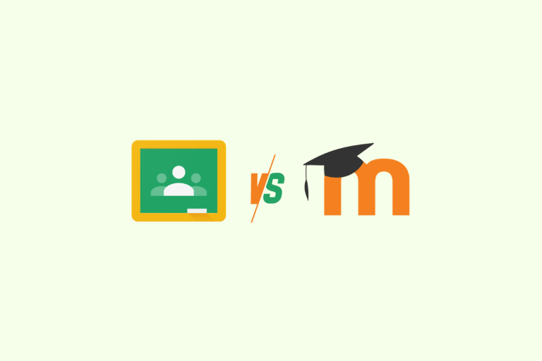 Google Classroom vs Moodle